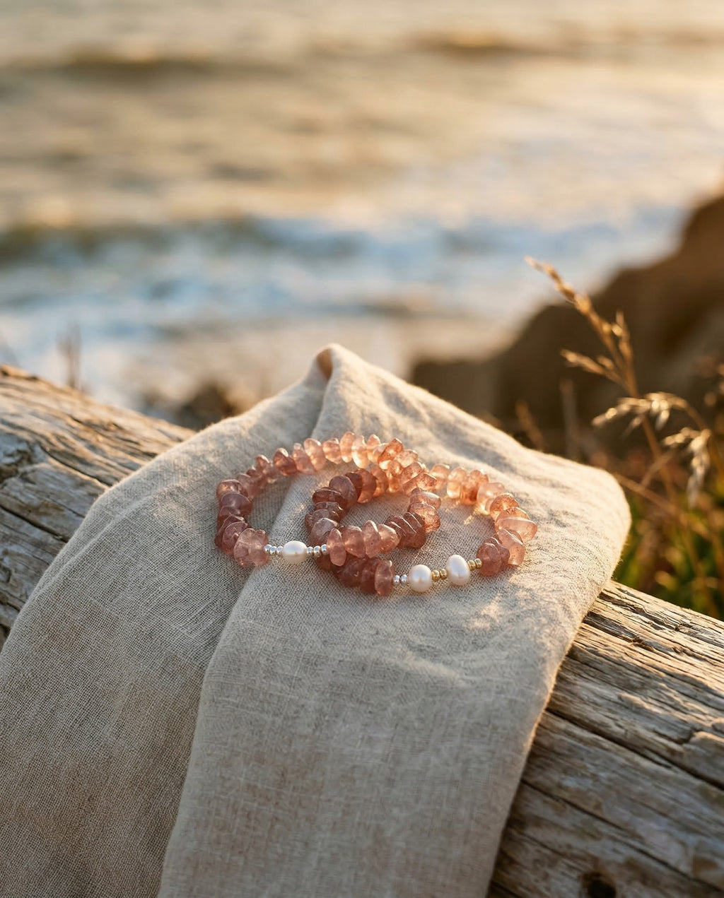 Sunset Heart Bracelet