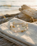 Golden Harmony Wrap Bracelet