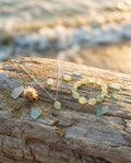 Golden Light Drop Earrings